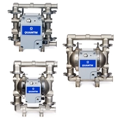 QUANTM Hygienic Food Grade Electric Double Diaphragm Pumps