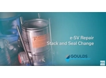 Goulds e-SV Stack Assembly / Seal Change Repair Video