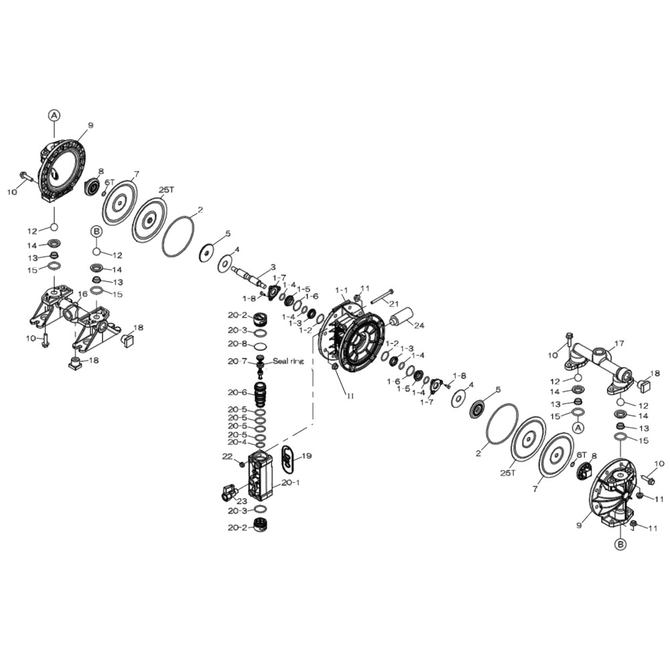 854985 Repair Parts Exploded View Breakdown