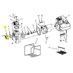 3270-050-95 - AMT Suction Plate Kit Pump Part