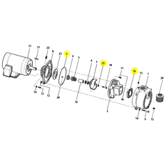 393A-300-90 - AMT Gasket Kit 393A-95 393B-95 Pump Parts