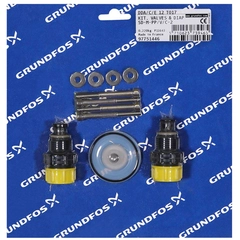 Grundfos Kit, Valve / Diaphragm SD-M-PP/V/C-2, 97751446 Dosing Pump Kits
