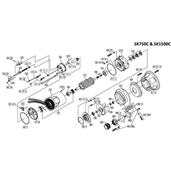 BJM Item 203208 Gasket Parts For SKX750CSSF Pumps