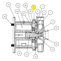 SP4410-75D-S AMPCO Sanitary Pump Repair Part
