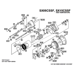 IFS BJM Item 200533 Stator Parts For SX08CSSF Pumps