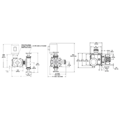 Pulsafeeder DM7AVAH Product Dimensions