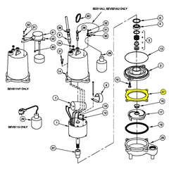 Barnes Pump Repair Part Number 096726