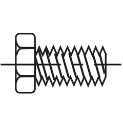 Goulds Pump Part 13K43 IMPELLER BOLT-HSJ,SJ