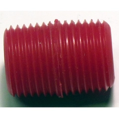 Yamada Pumps 15V-NIPP NIPPLE 1/2" RED PVDF X CLOSE
