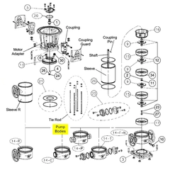 Goulds Pump Part 1L656 PUMP BODY SV1-5 F A304