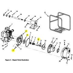 316F-032-95 AMT Pumps Repair Part - Adapter, Gorman-Rupp.