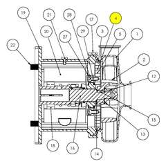 4410G-11-316 AMPCO Sanitary Pump Repair Part