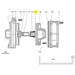 Goulds Pump Part 5K222 ICS EPR O-RING