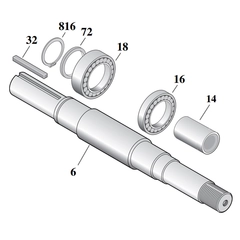 B79126 Berkeley Shaft Kit Replacement