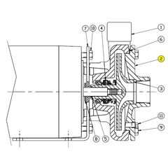 BC8301671 AMPCO Sanitary Pump Repair Part