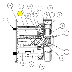 C328-28T-131-S AMPCO Sanitary Pump Repair Part