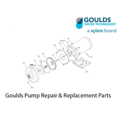 Goulds Pump Part 2K396 IMPELLER 9 3/4" DIA.