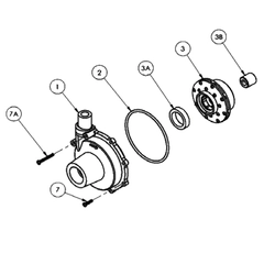 FTI DB11V-W-T Wet End Kit, Finish Thompson DB Series Pumps