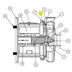 AC+ 114D-11-316 AMPCO Sanitary Pump Repair Part