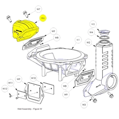 3360-052-01 - AMT Well Assembly Discharge Plate