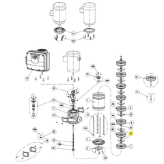 Goulds 4L595 IMPLR SPACER 5EHM A316
