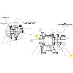 Goulds Pump Part 5K159 LIP-SEAL-BOX-3-3756S