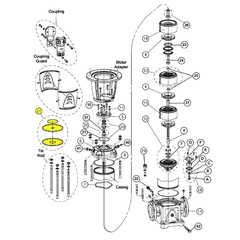Goulds Pump Part 5K375 O-RING KIT, EPDM 46SV