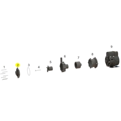 REINFORCED PP - FRONT COVER, PM1000 Kooalir Pump Repair Part
