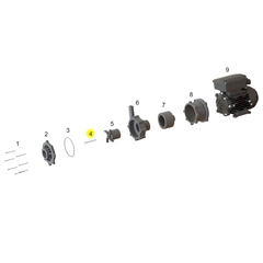 SPM1000 CERAMIC - WASHER & SHAFT