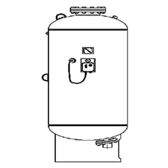 Grundfos 99469804 PACO GFXA-WG HYDRO-PNEUMATIC EXPANSION TANK