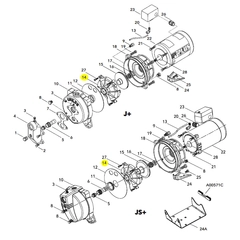 Goulds Pump Part 3K75 GUIDEVANE