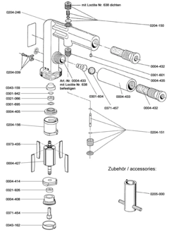 MD3 EX Air Motor Repair Parts