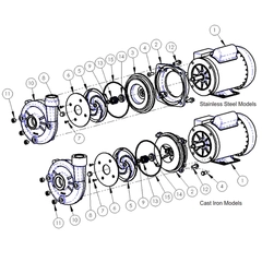 5020-300-90 AMT Pump 502-503 Series Repair Part, O-Ring Kit