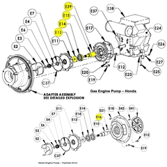 5585-140-90 - AMT Stub Shaft Kit 5585-H6