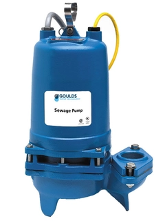 Goulds 3WDA1534 3WD Non-Clog Submersible Sewage Pump