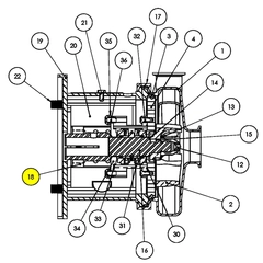 SX18000015 AMPCO Sanitary Pump Repair Part