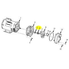 AMT 1640-161-91 Viton Shaft Seal Assembly