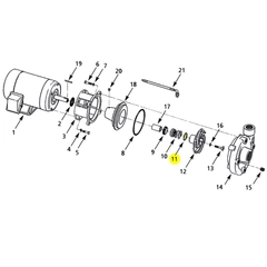 1664-000-90 - AMT Impeller Shim Kit 315 Pumps
