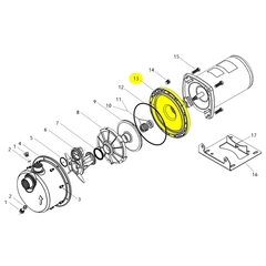 Goulds Pump Part 1K344 MOTOR ADAPTER