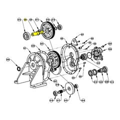 3354-140-00 - AMT Gearbox Output Shaft Part