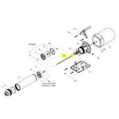 Goulds Pump Part 7K1825 SHAFT ASSY