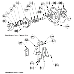 5585-090-95 - AMT Seal Plate Bearing Housing Kit