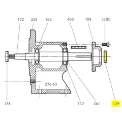Goulds 5K552 V-RING SEAL XS FRAME