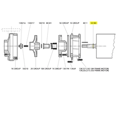 Goulds Pump Part 5K180 O-RING-BOX OF 3-3657