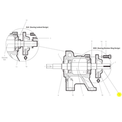 Goulds Pump Part 5K280 LIP SEAL