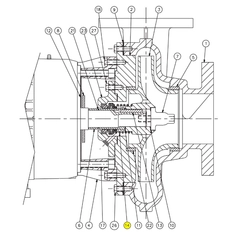GS8107490 AMPCO Sanitary Pump Repair Part