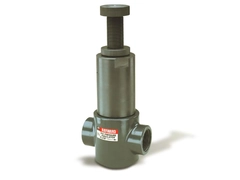 Hayward PR10050T, 1/2" PVC Pressure Regulator Valves w/FPM seals; threaded end connections