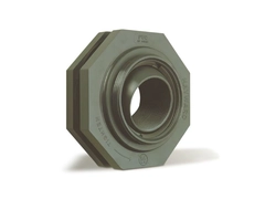 Hayward SF10100T, 1" PVC Self-Aligning Bulkhead Fitting w/EPDM gaskets; threaded end connections