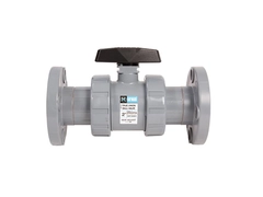 Hayward TB2200FZ, 2" CPVC True Union Ball Valve w/FPM o-rings; flanged end connections, drilled ball for N/AOCl