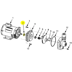 1534-000-00 - AMT Slinger Washer 12DC-95 12DC-98 489G